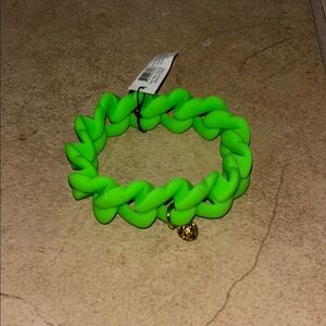 NWT Mark by Mark Jacobs Neon Green Chain Bracelet